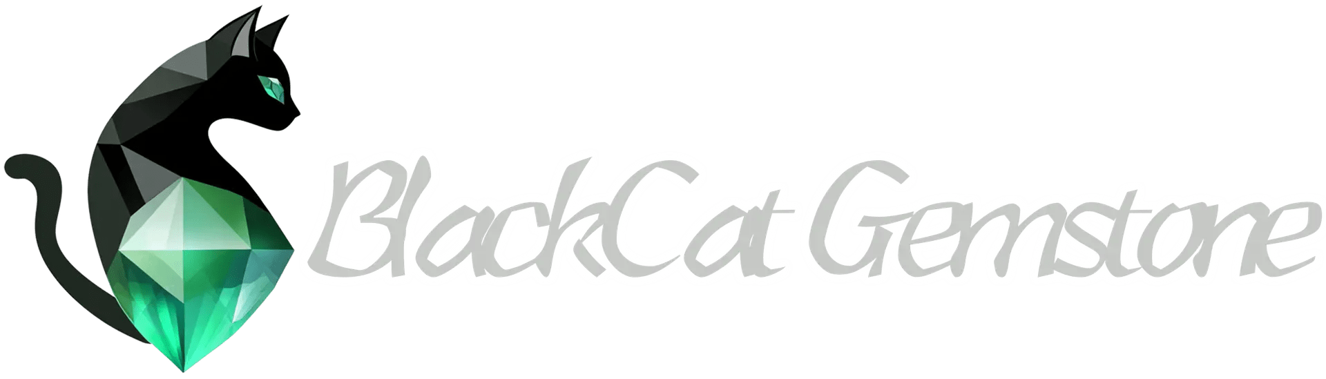 Black Cat Gemstone Logo